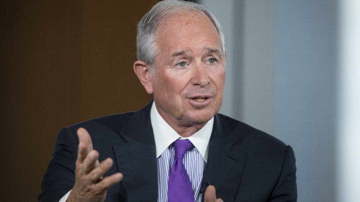 Blackstone CEO Stephen Schwarzman