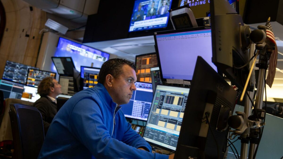 Anxiety was on display on Tuesday, when the Nasdaq 100 fell 1.3%.