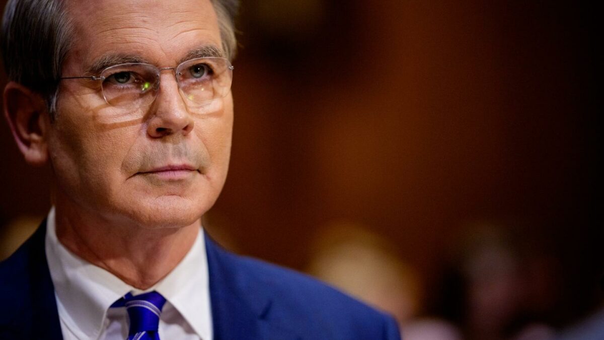 Treasury Secretary Scott Bessent as a Senate Finance Committee hearing on June 12, 2025.