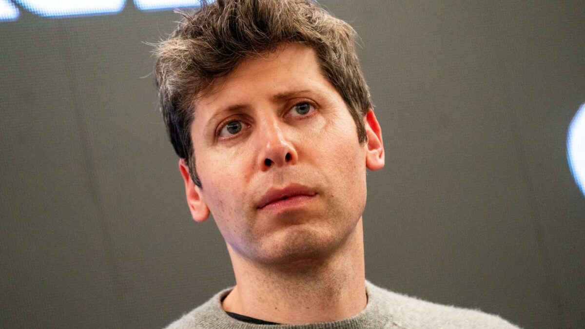 Sam Altman, chief executive officer of OpenAI Inc.