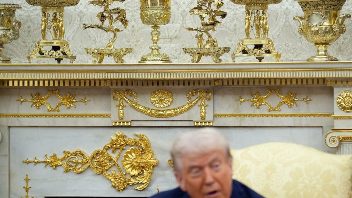The Trump TACO trade is driving up the price of gold as central banks hoard bullion to hedge against the dollar