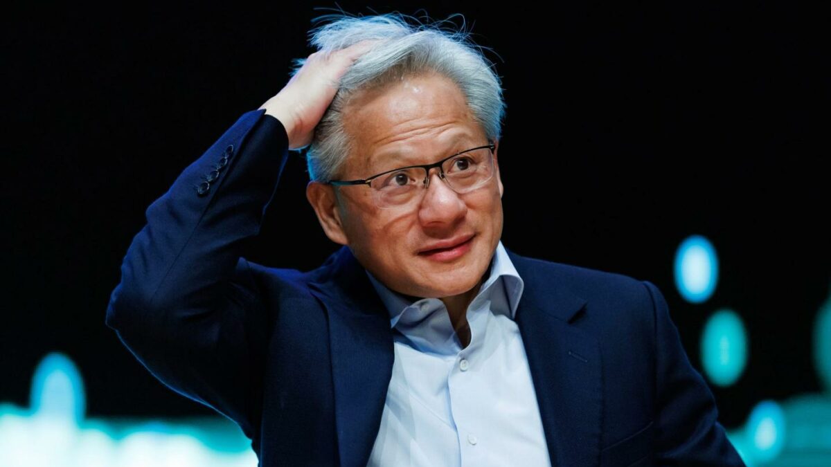 Jensen Huang, chief executive officer of Nvidia Corp