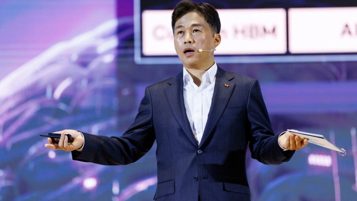 Photo: Kwak Noh-jung, chief executive officer of SK Hynix.