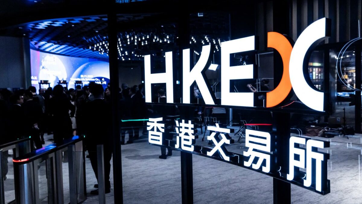 Hong Kong tops global IPO charts for the first time since 2019 for total funds raised, overtaking New York’s stock exchanges