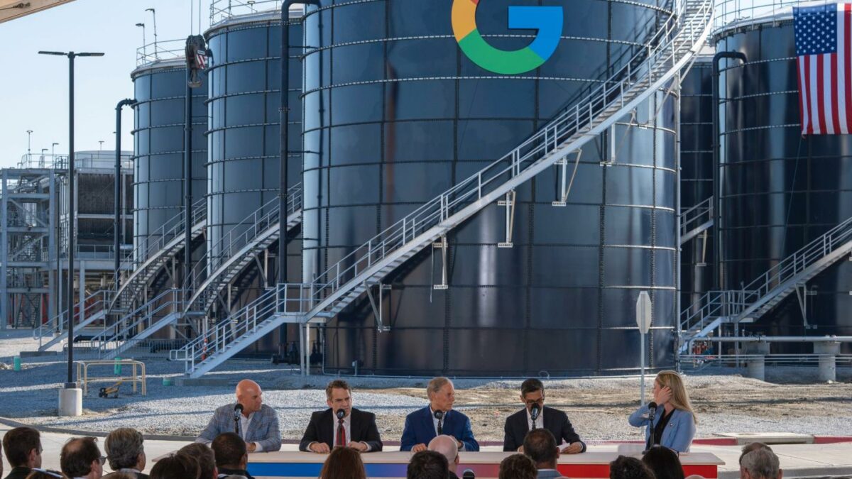 Google data center
