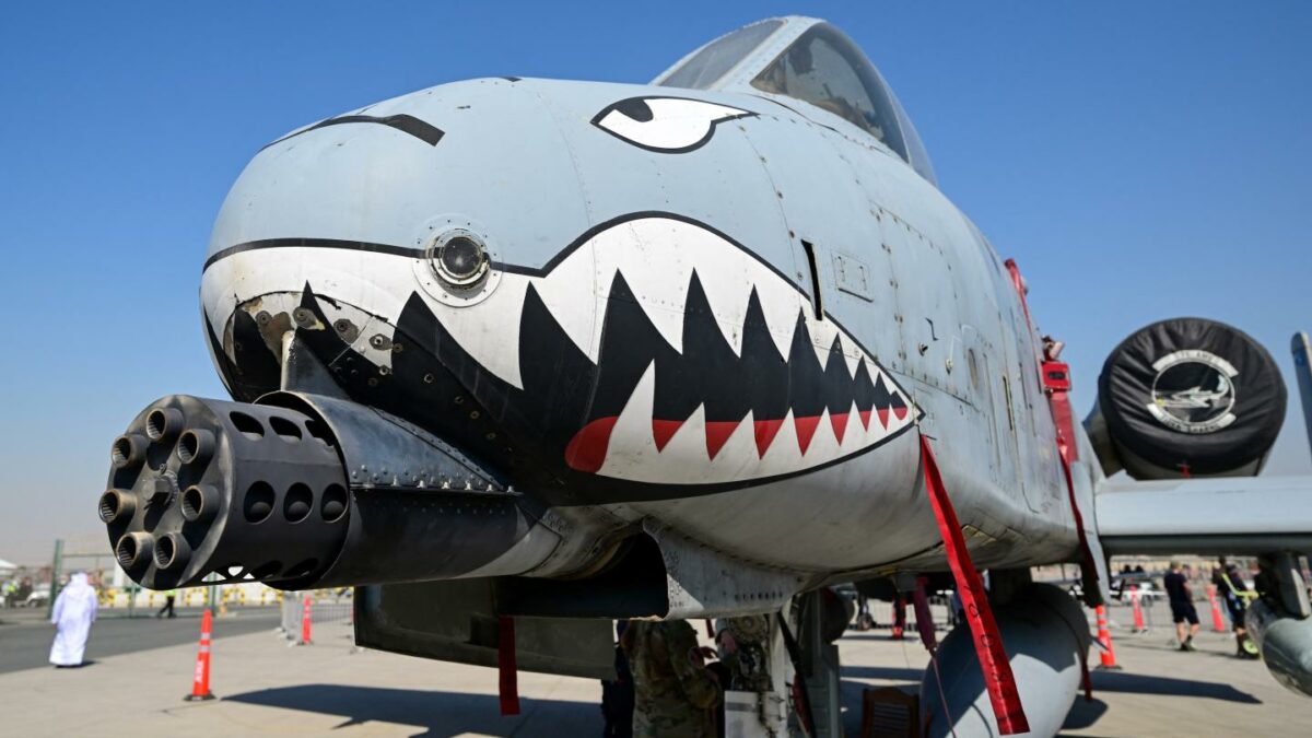Photo: A-10 Thunderbolt Warthog.