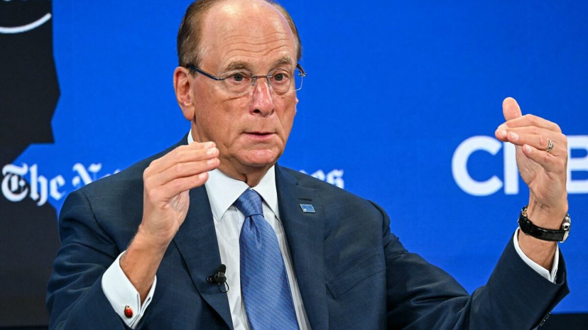 BlackRock CEO Larry Fink warns Americans should be worried about retirement.