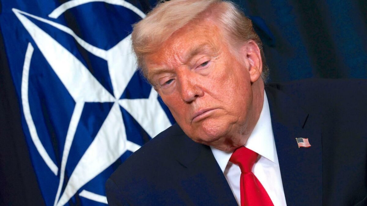 Photo: DAVOS, SWITZERLAND - JANUARY 21: U.S. President Donald Trump attends a bilateral meeting with NATO Secretary General Mark Rutte on the sidelines of the World Economic Forum (WEF) Annual Meeting on January 21, 2026 in Davos, Switzerland. The annual meeting of political and business leaders comes amid rising tensions between the United States and Europe over a range of issues, including Trump's vow to acquire Greenland, a semi-autonomous Danish territory. (Photo by Chip Somodevilla/Getty Images)