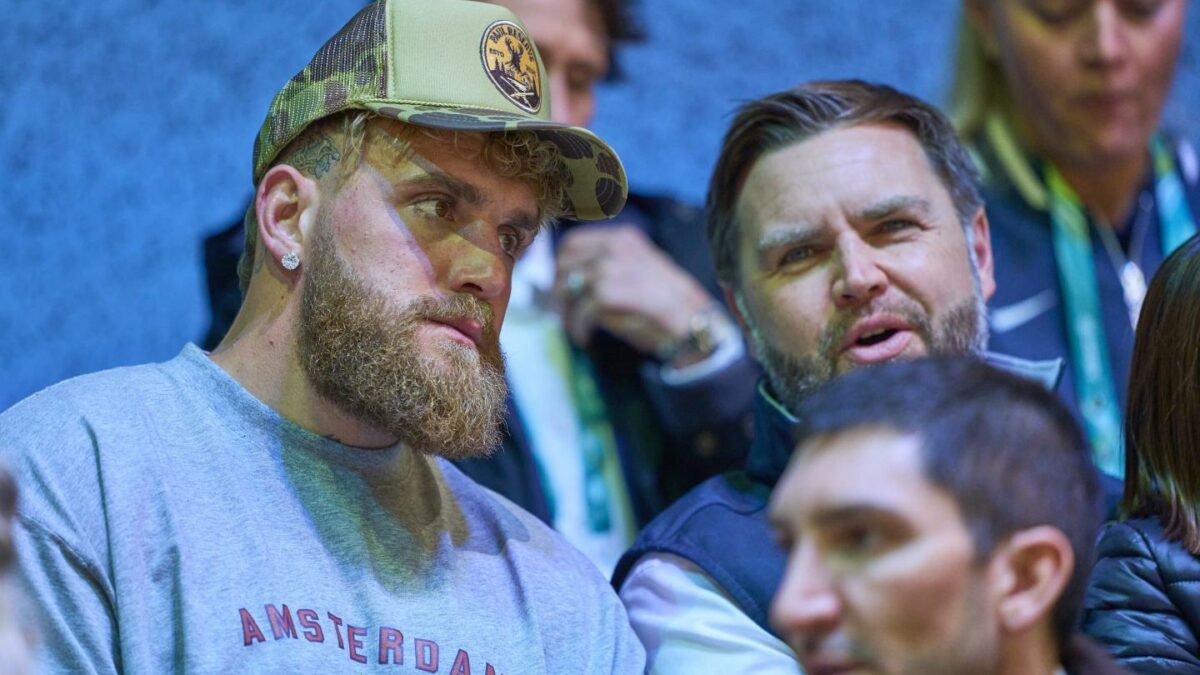Jake Paul and JD Vance