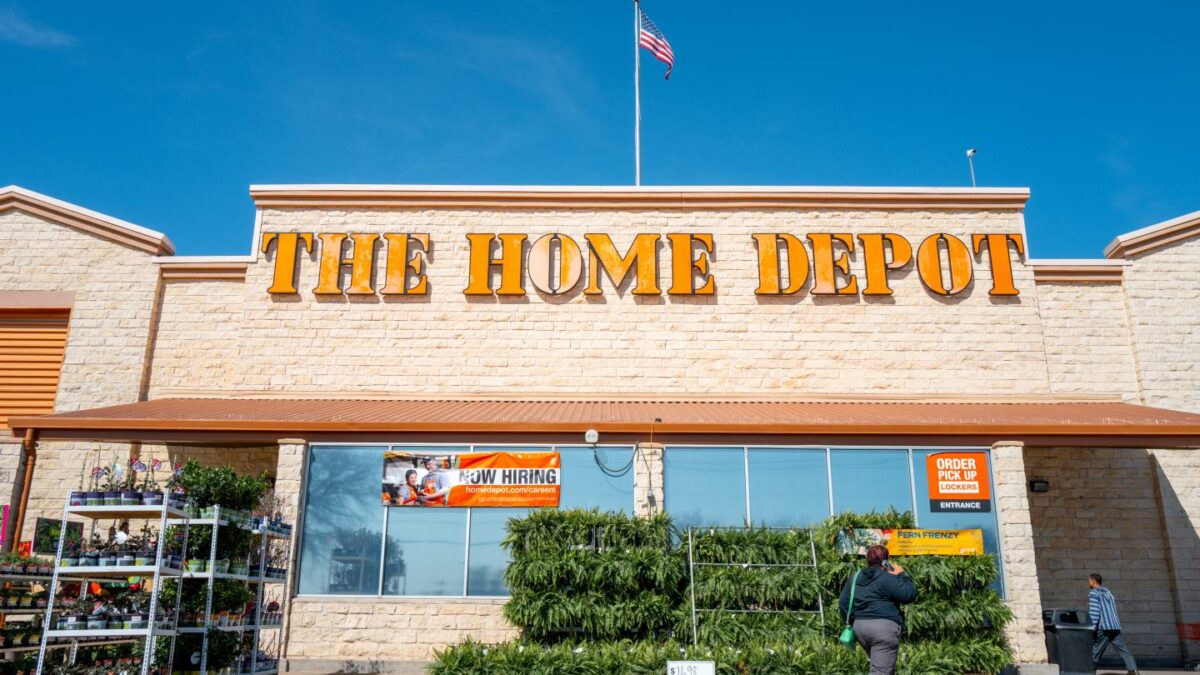 The Home Depot storefront