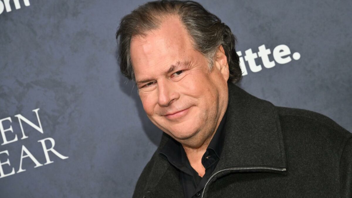 Man in a dark jacket