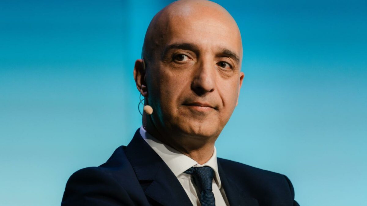 Mike Doustdar, chief executive officer of Novo Nordisk A/S, at the Novo Nordisk A/S annual general meeting in Copenhagen, Denmark, on Thursday, March 26, 2026.