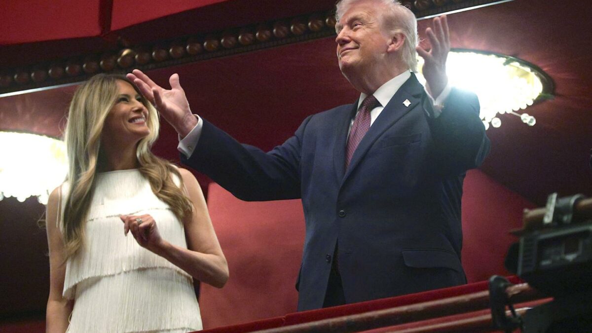 Photo: Donald and Melania Trump.