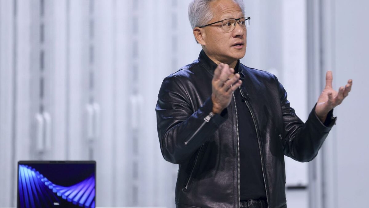 Jensen Huang, chief executive officer of Nvidia