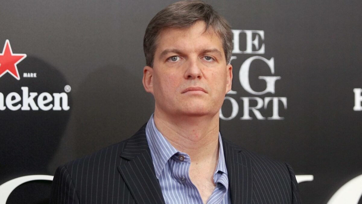 Michael Burry, a former hedge fund manager whose story was depicted in the film "The Big Short."