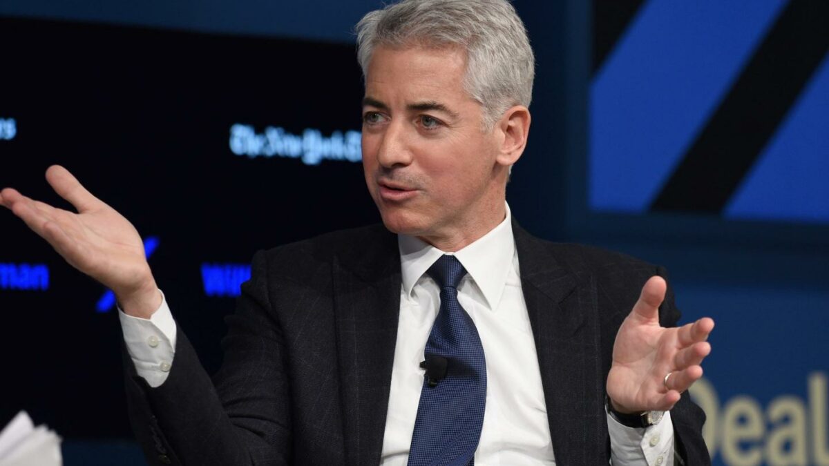 CEO and Portfolio Manager Pershing Square Capital Management L.P. William Ackman speaks at The New York Times DealBook Conference at Jazz at Lincoln Center on November 10, 2016 in New York City.