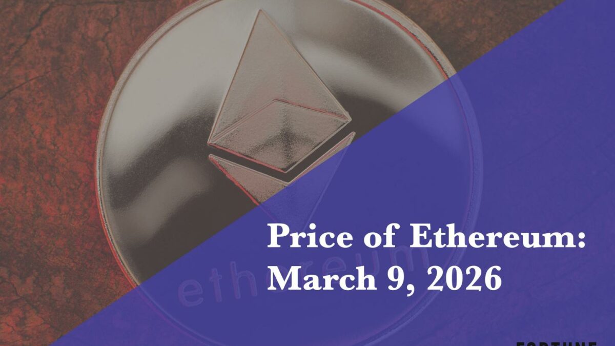 Price of Ethereum for March 9, 2026