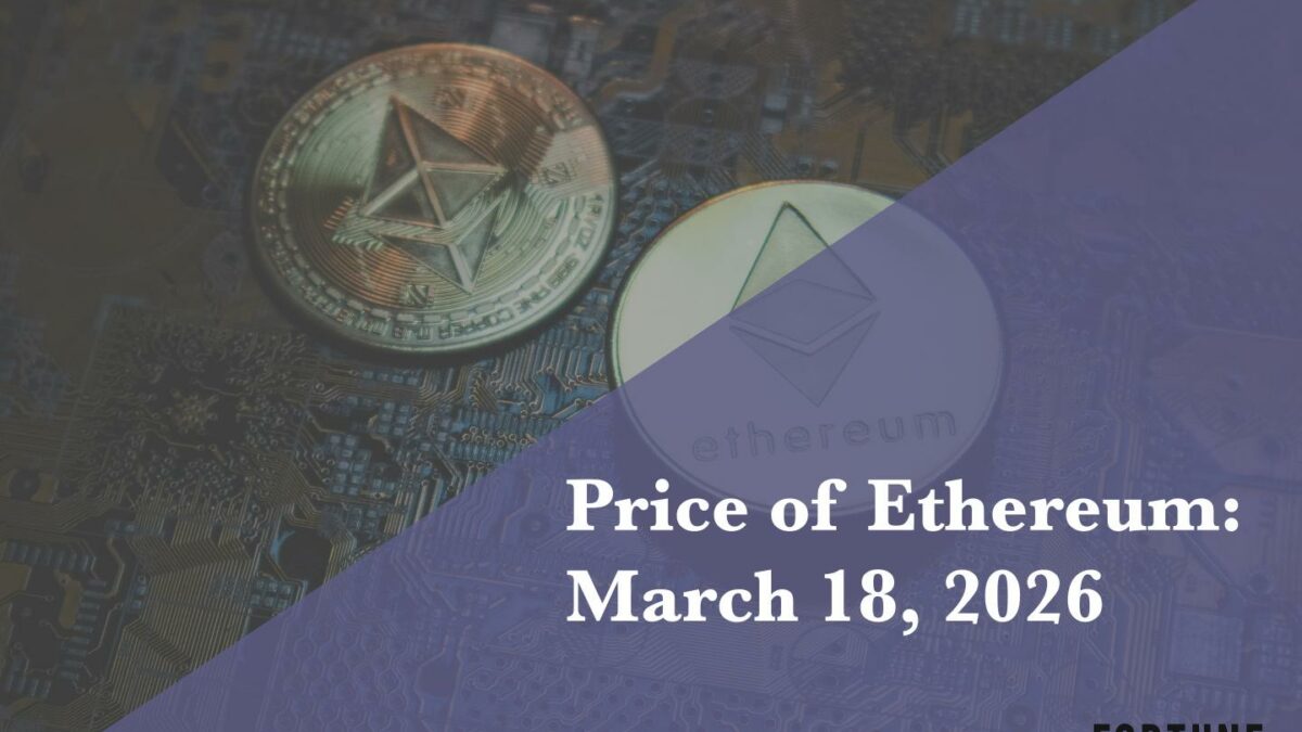 Current price of Ethereum for March 18, 2026