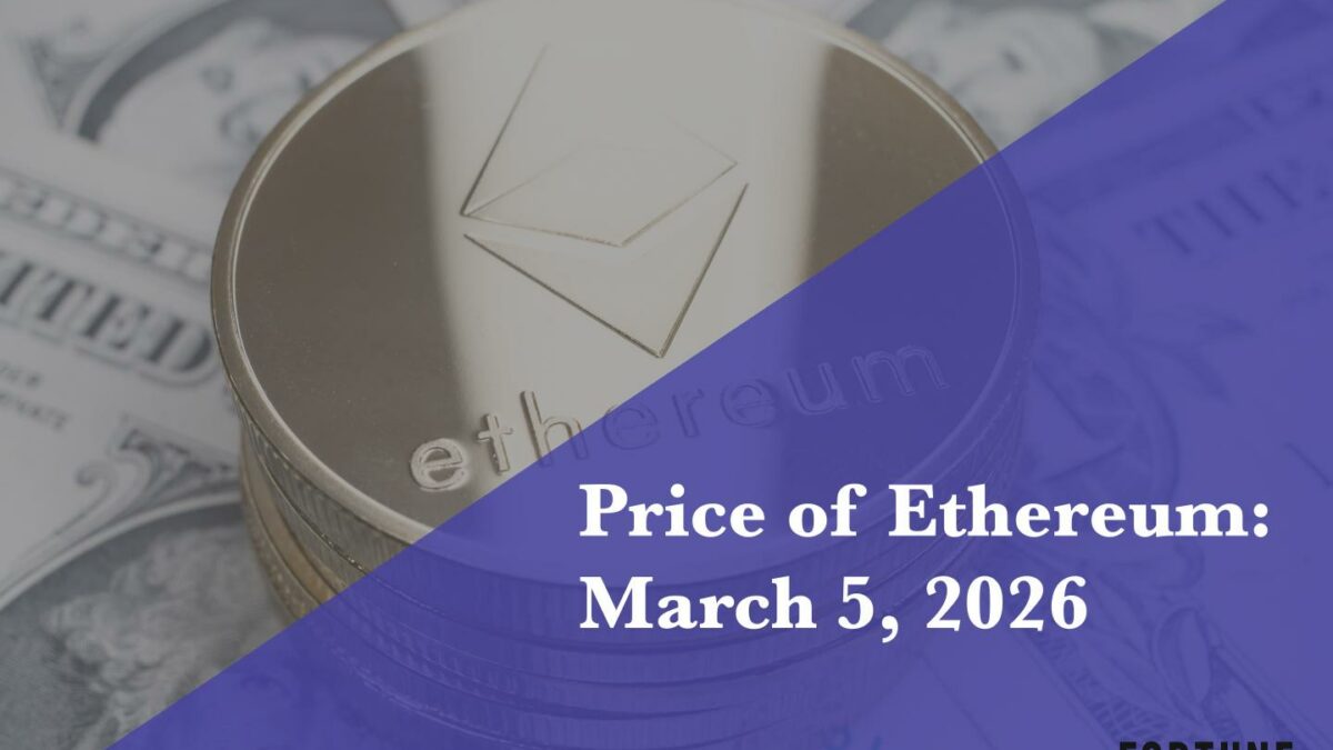 Current price of Ethereum for March 5, 2026