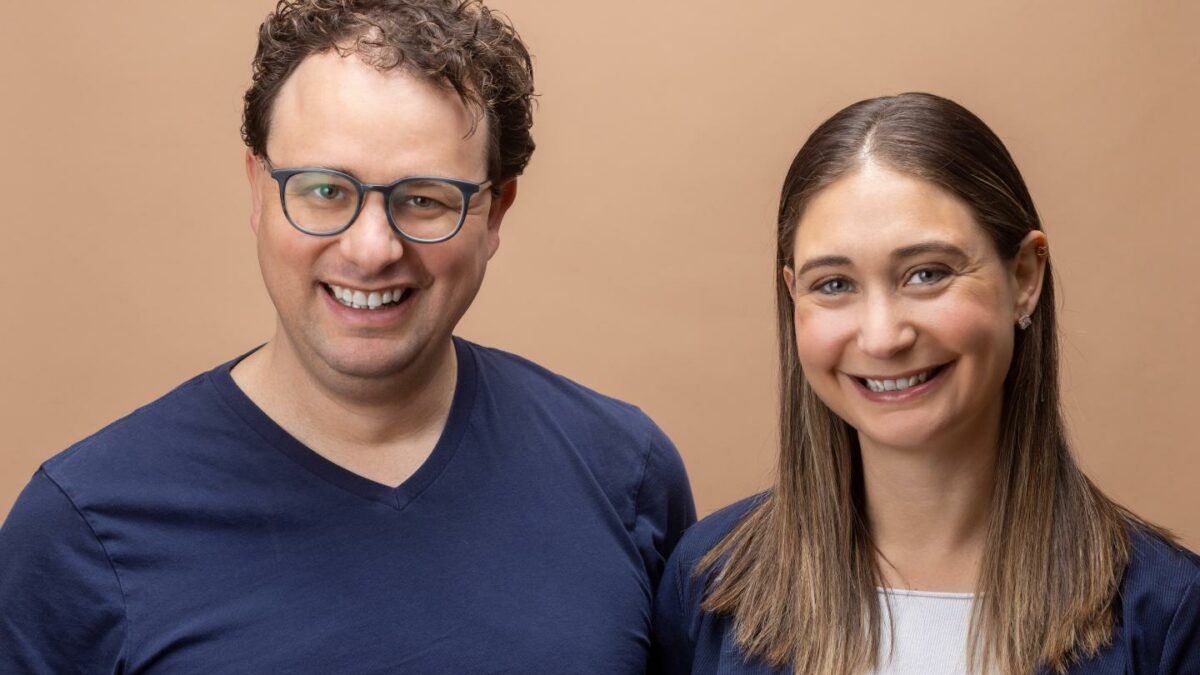 Anthropic cofounders Dario, left, and Daniela Amodei.