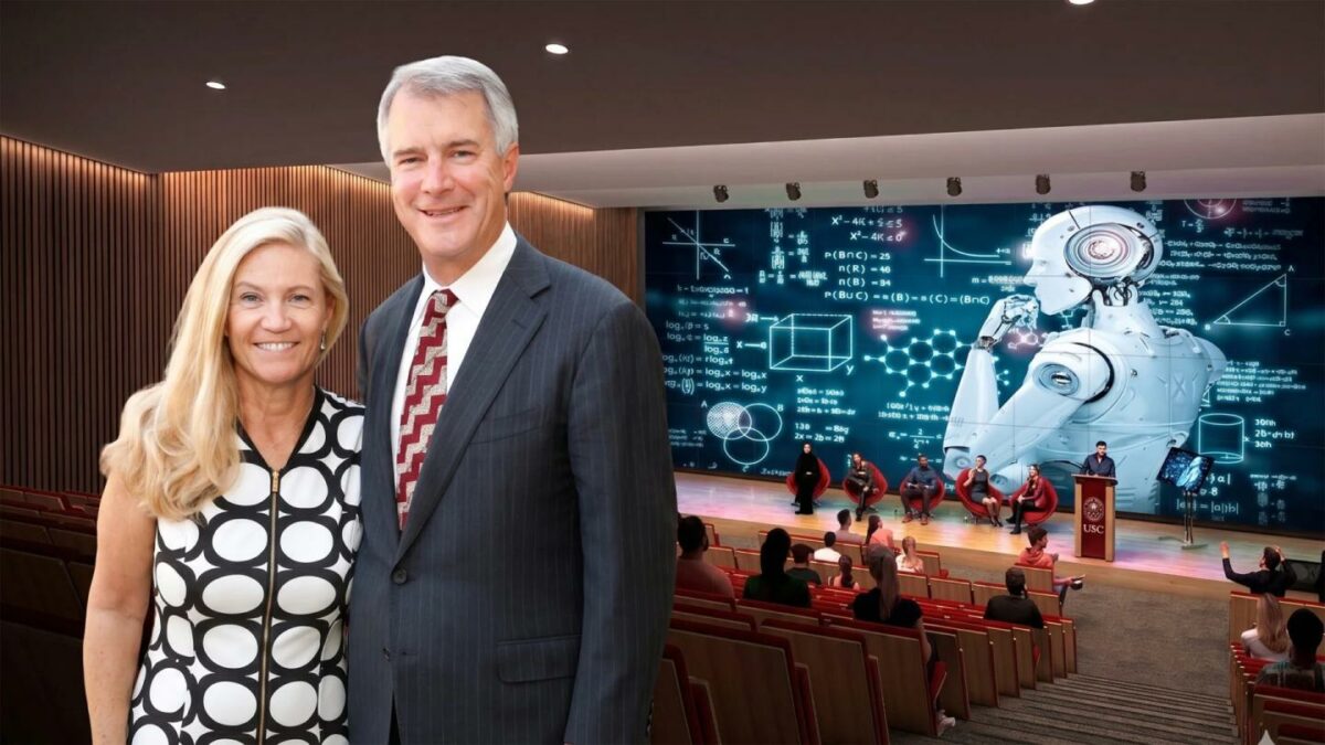 Mark Stevens just made one of the largest donations ever to USC.
