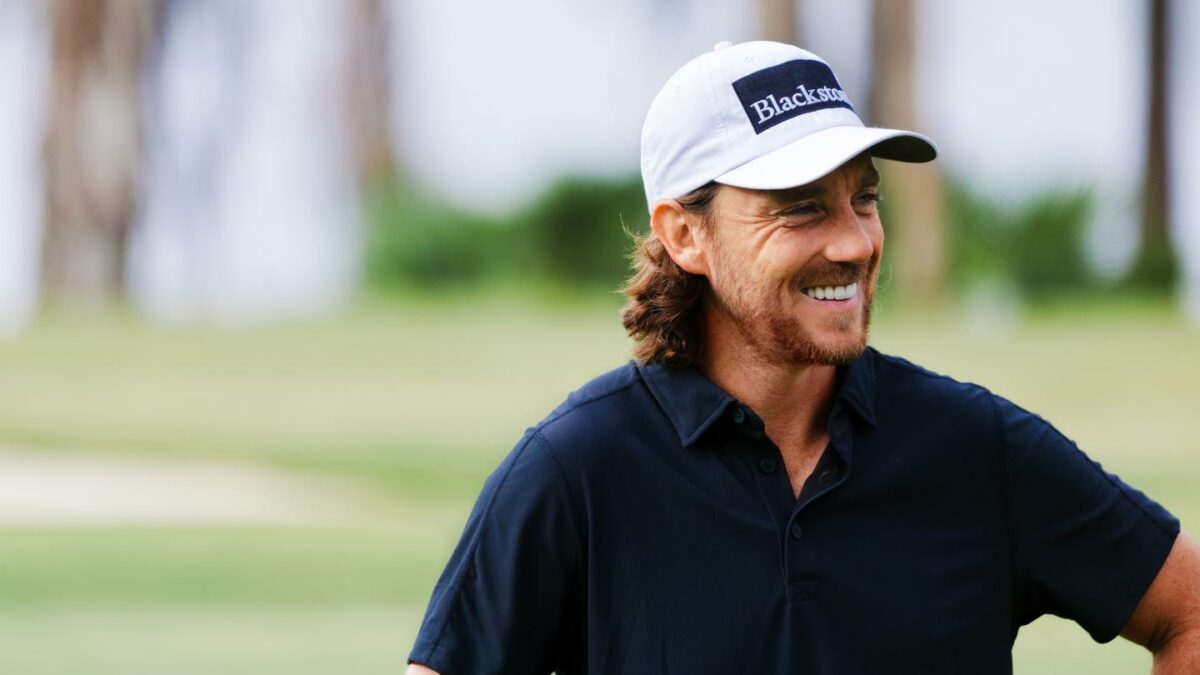 Fleetwood sports his brand new Blackstone branding.